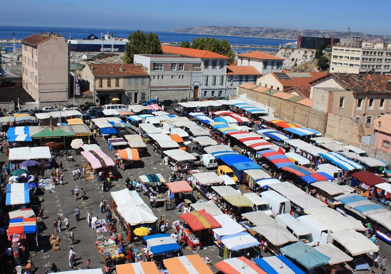 marchés aux puces à Marseille
