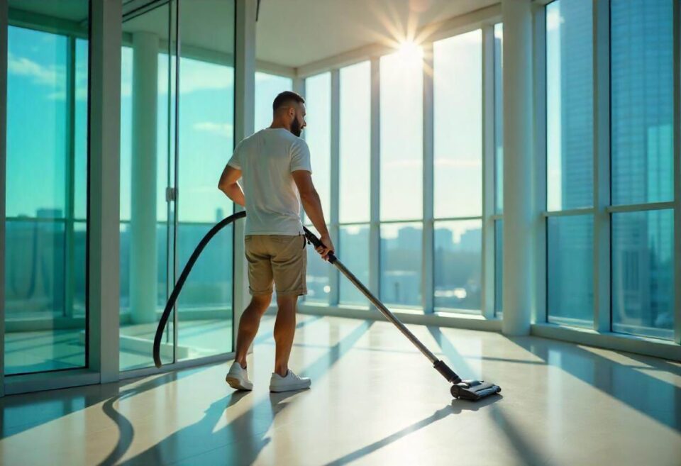 Nettoyage professionnel de revêtements de sol